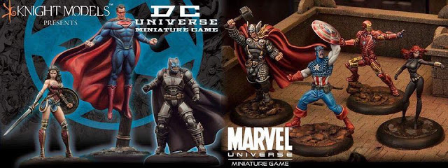 Image result for marvel and dc universe miniatures game logo